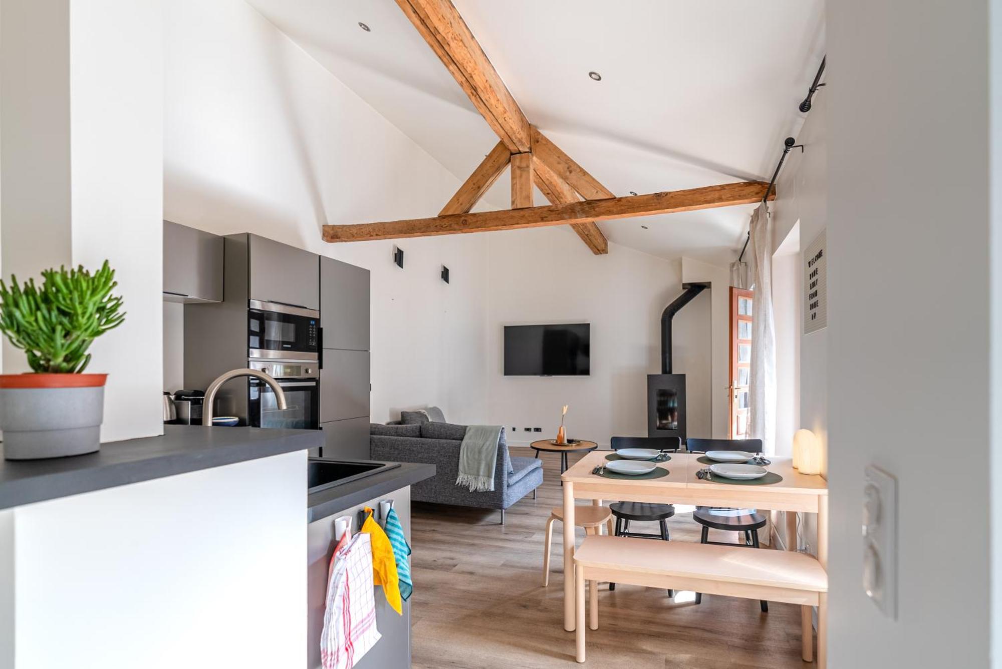 Loft Bourg St Maurice Les Arcs La Maison Des Tetes Exterior foto